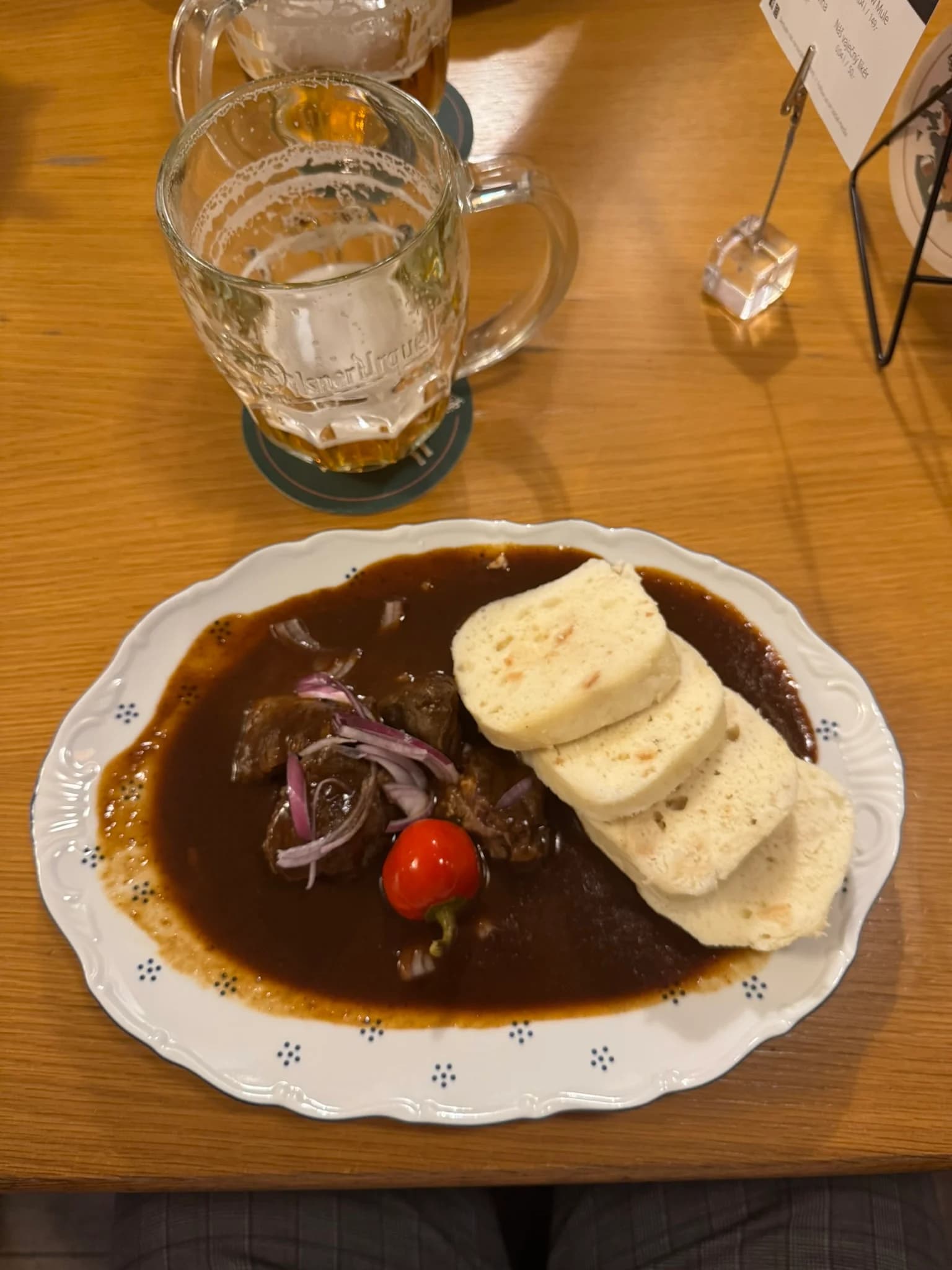 Guláš z Restaurant Kulaťák